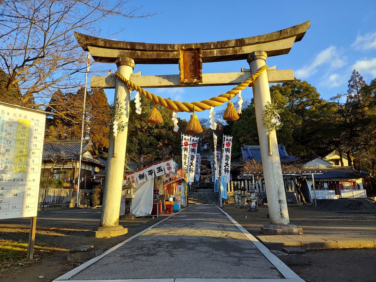 御首神社表