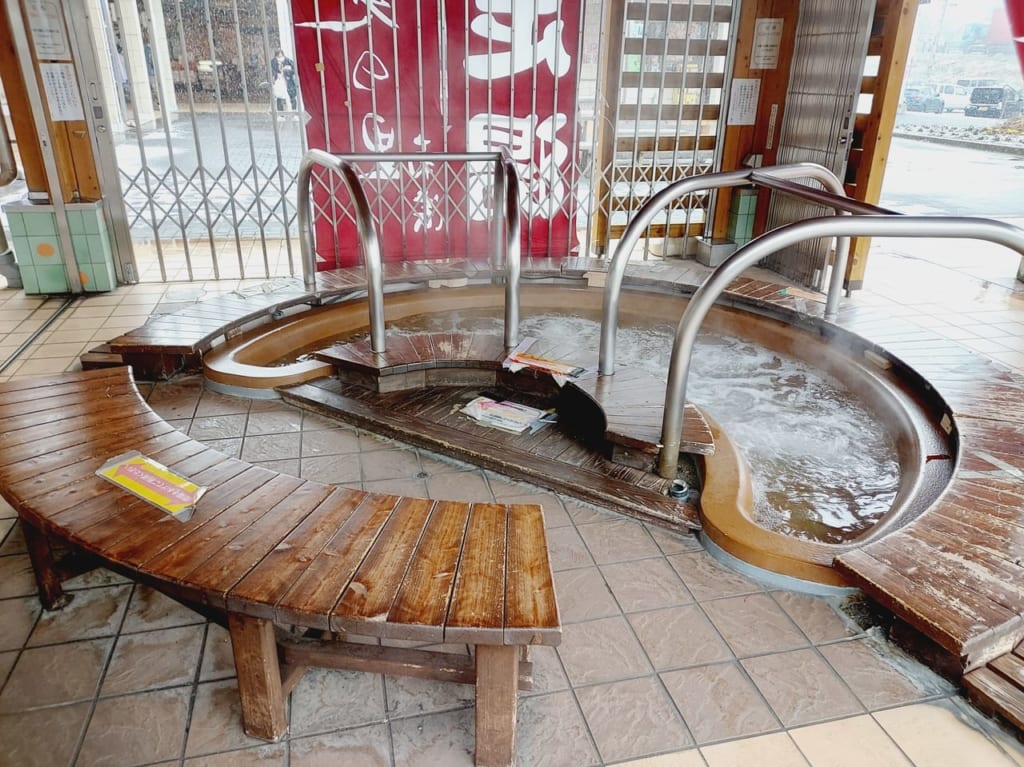 道の駅月見の里南濃足湯