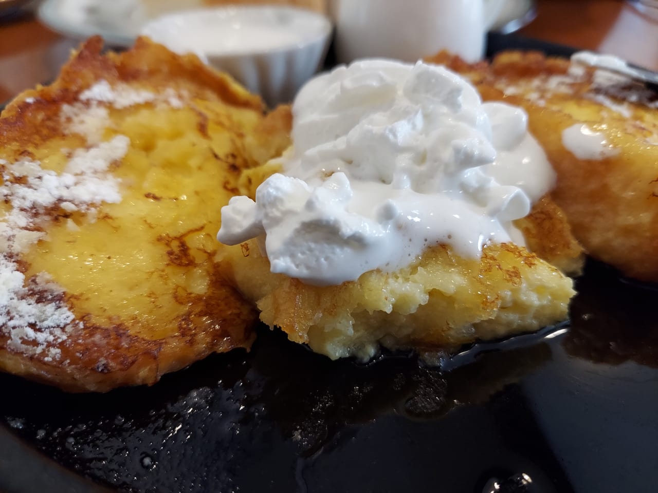 CAFE かぐら鉄板フレンチトースト