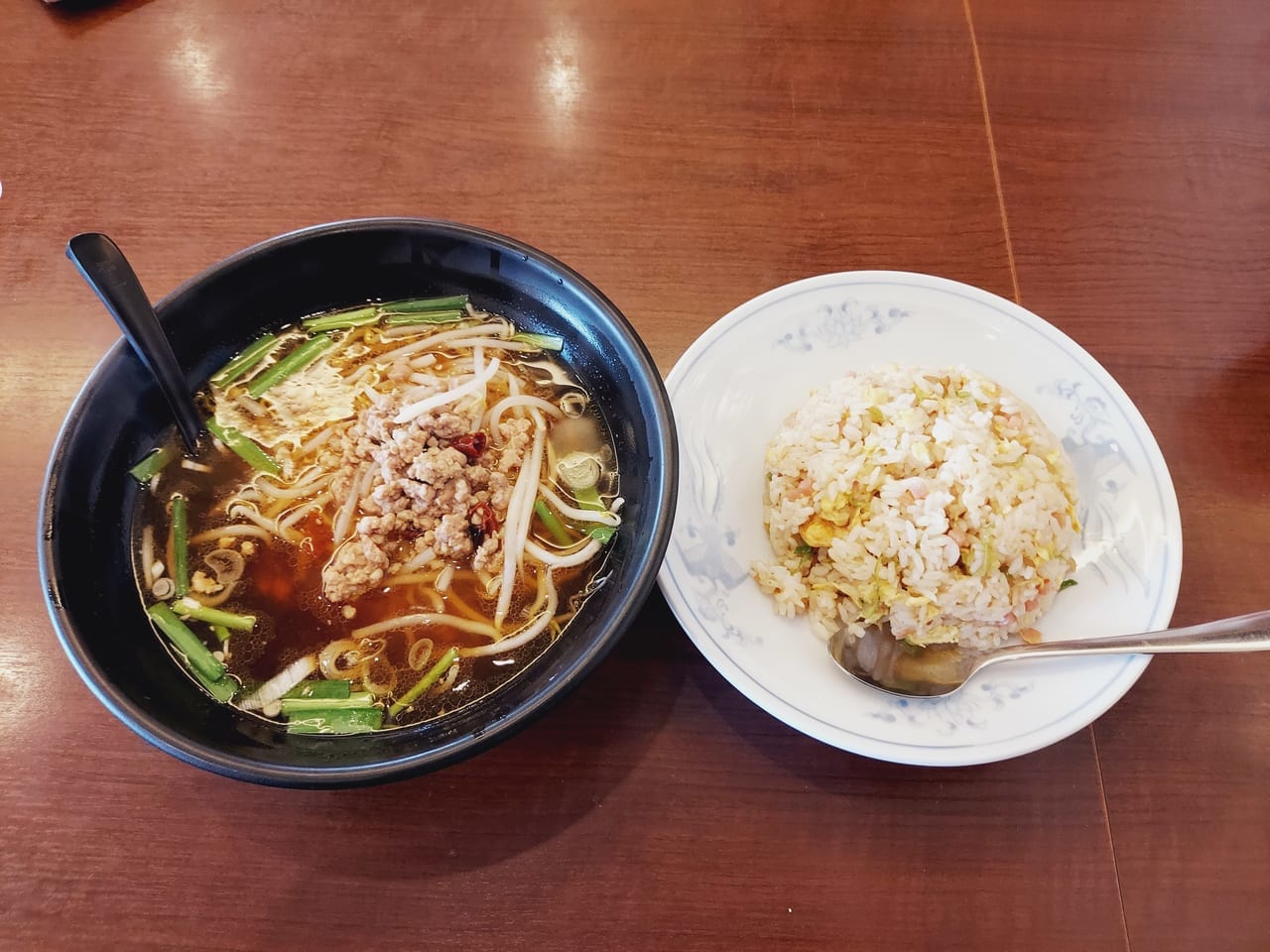 中華料理 福一ラーメンセット