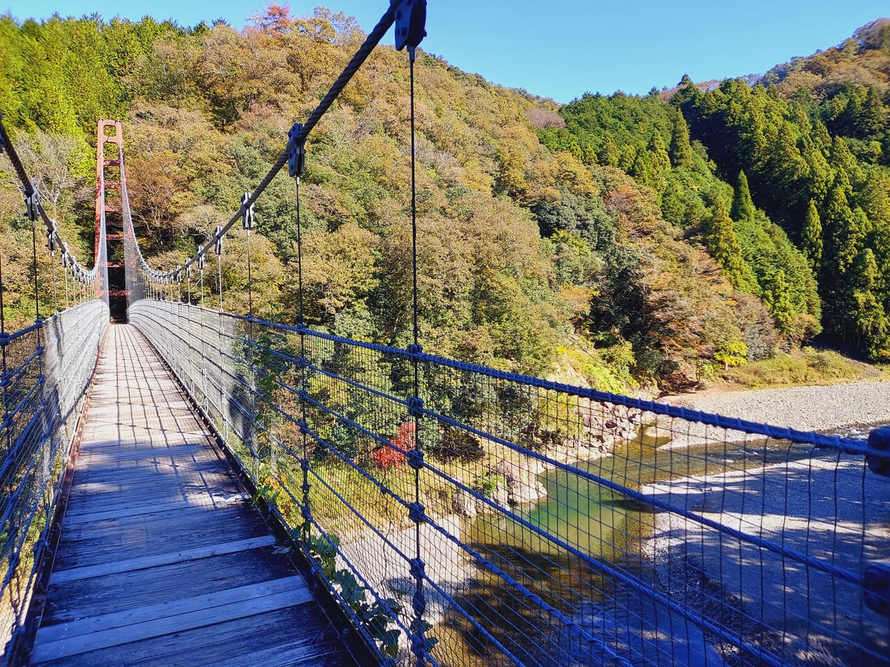 多良峡つり橋