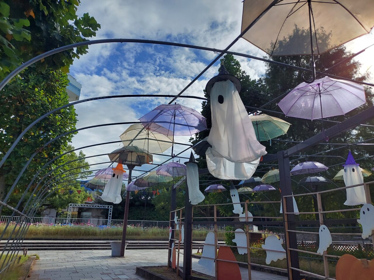 ハロウィーンアンブレラ