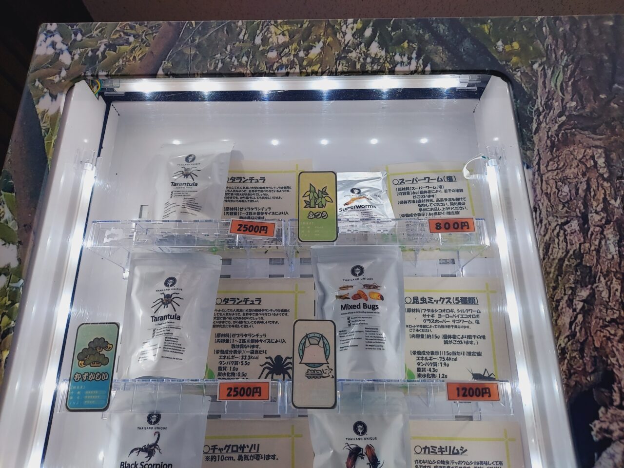 昆虫食自動販売機