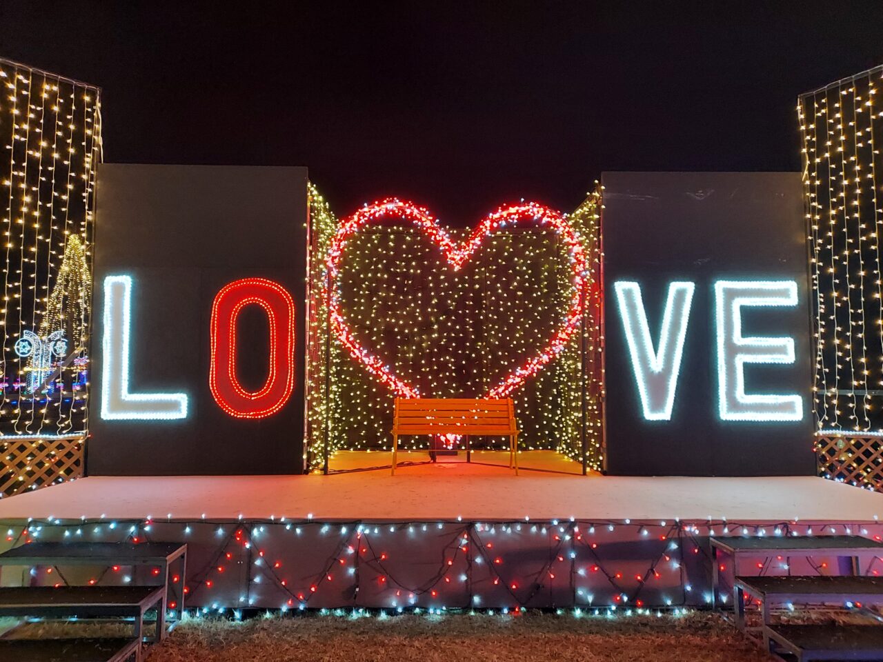 木曽三川公園センター イルミネーション