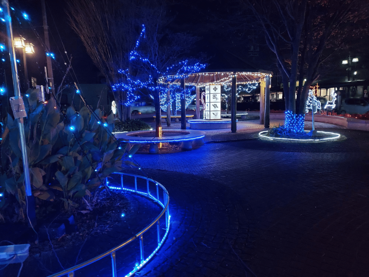 垂井駅イルミネーション