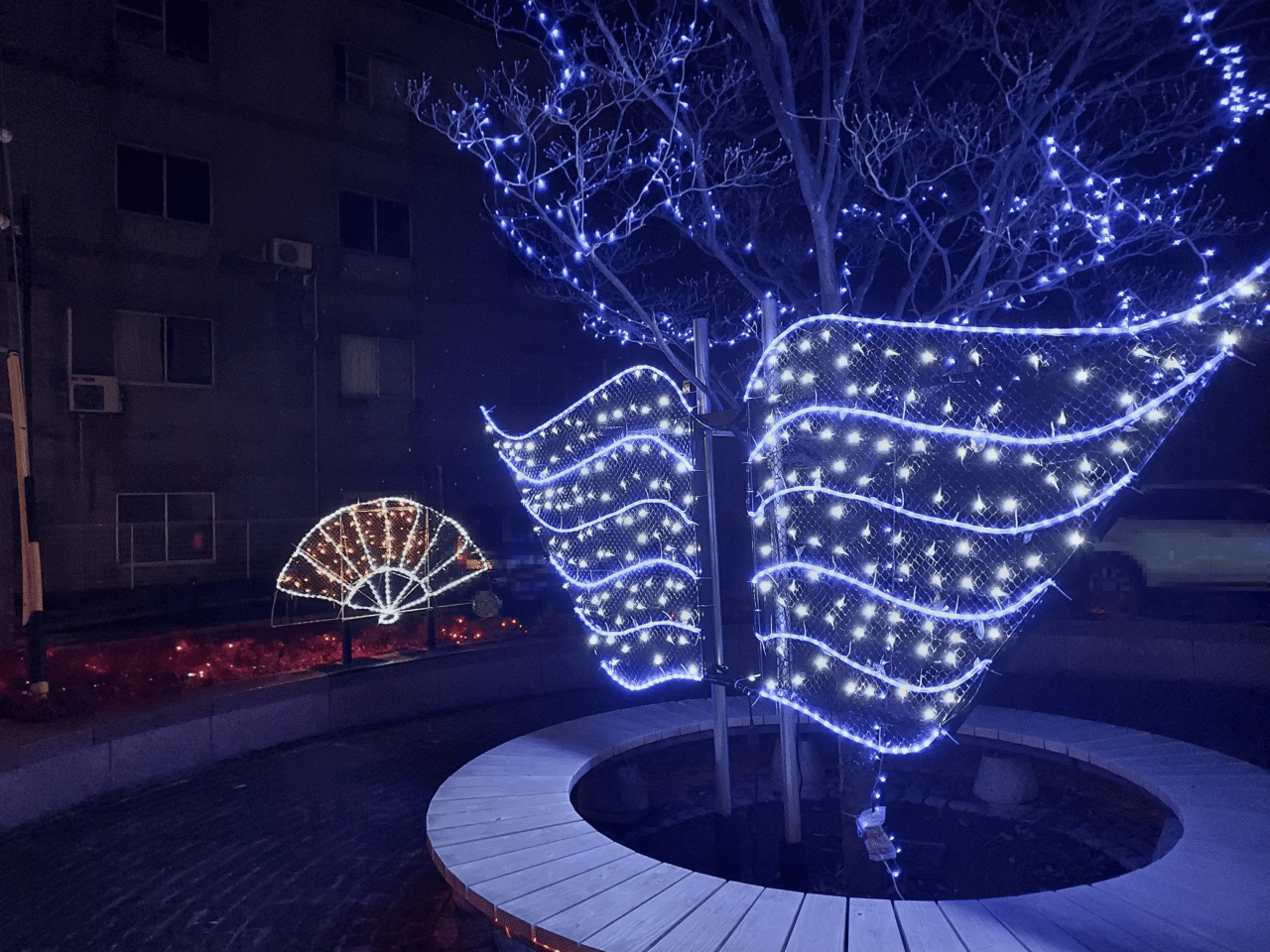垂井駅イルミネーション
