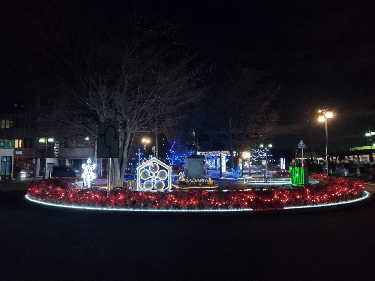 垂井駅イルミネーション